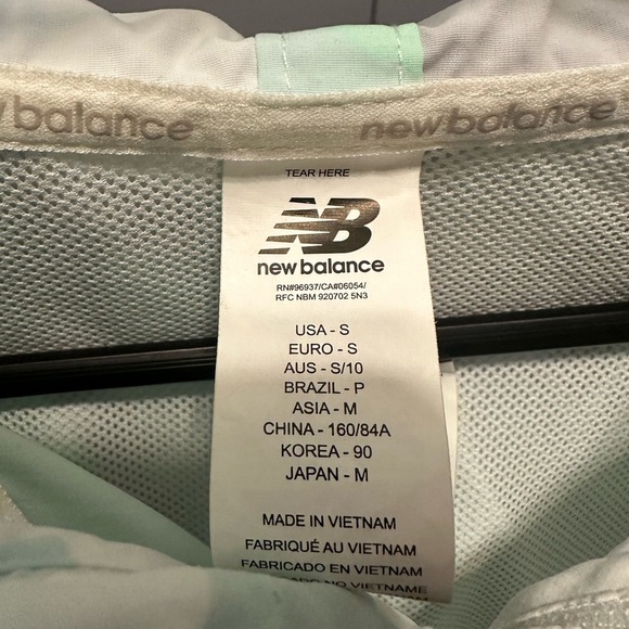 New Balance - Half Zip Pastel Camouflage Windbreaker (Size S) - Picture 7 of 12